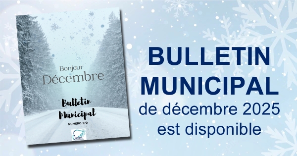 Bulletin municipal de décembre